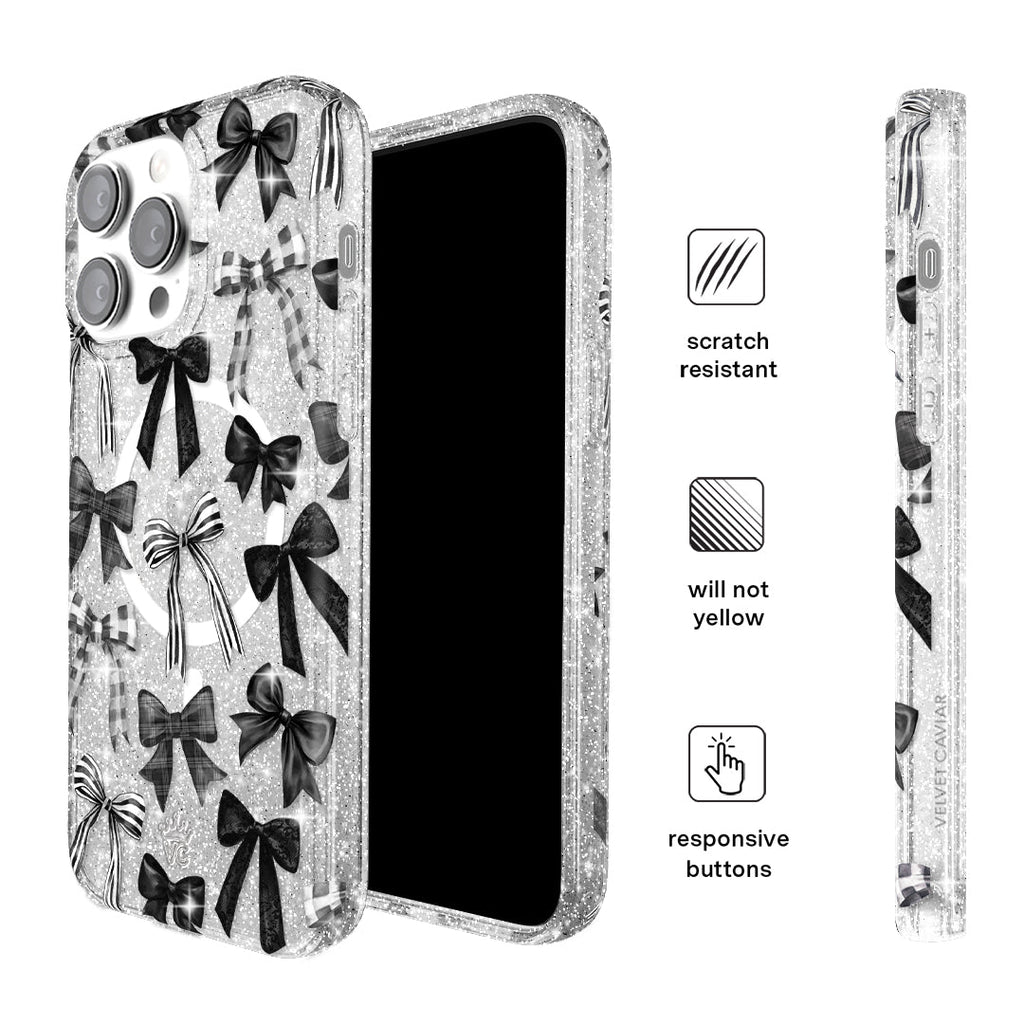 Gothic Bows iPhone Case