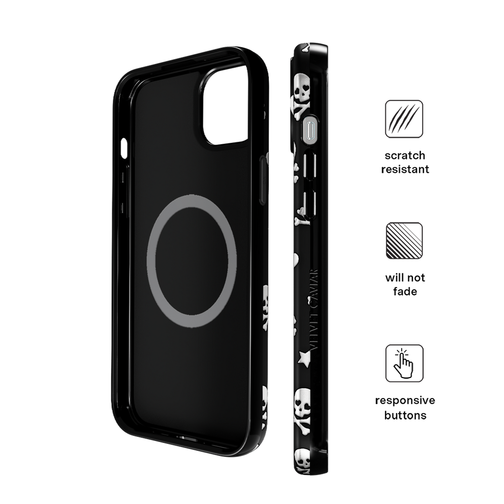Chrome Skulls iPhone Case