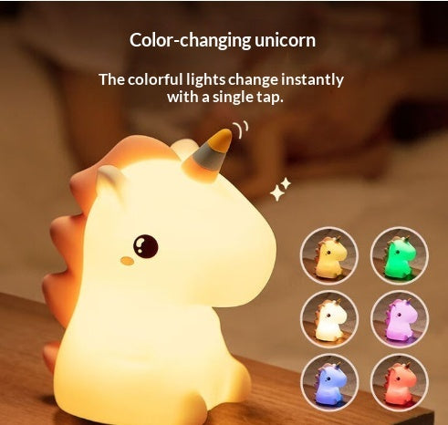 Soft Silicone Pumpkin Night Light â€“ Touch Dimmable Rechargeable Halloween Lamp
