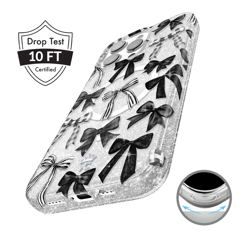 Gothic Bows iPhone Case