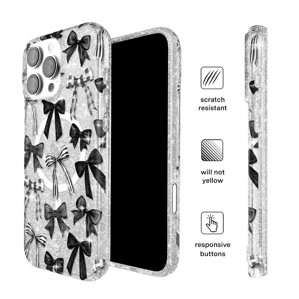 Gothic Bows iPhone Case