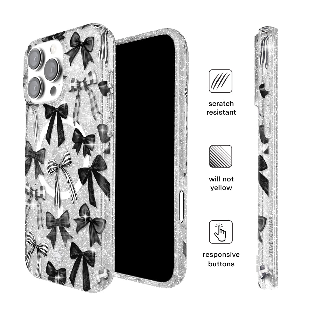 Gothic Bows iPhone Case