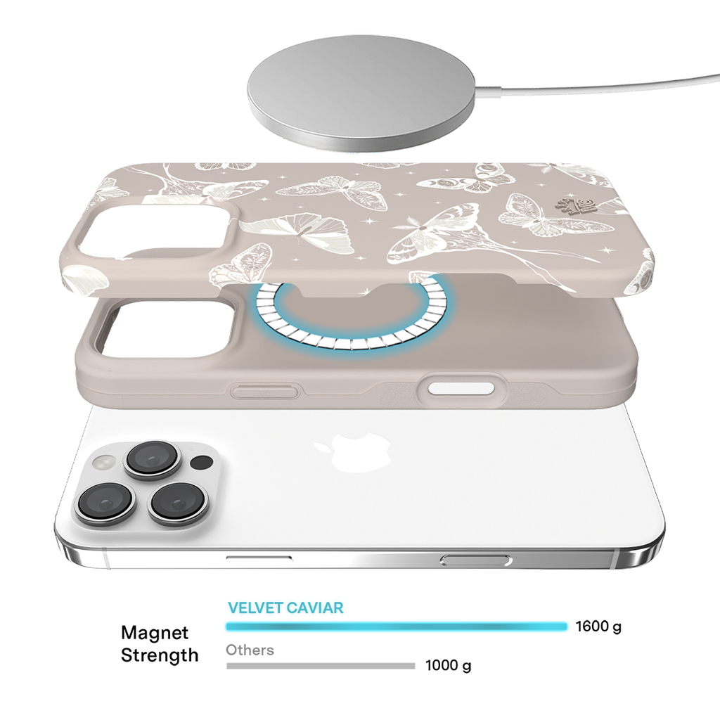 Moonlight Moths iPhone Case