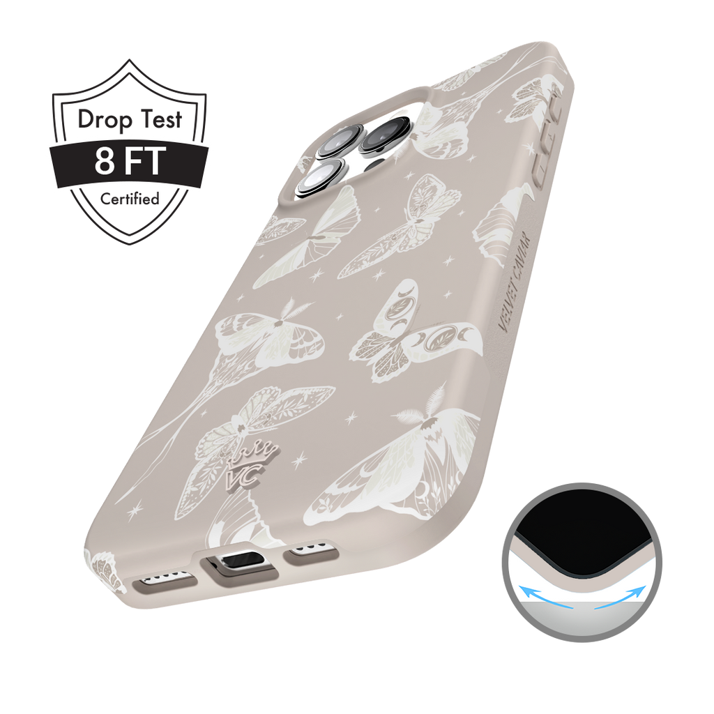 Moonlight Moths iPhone Case