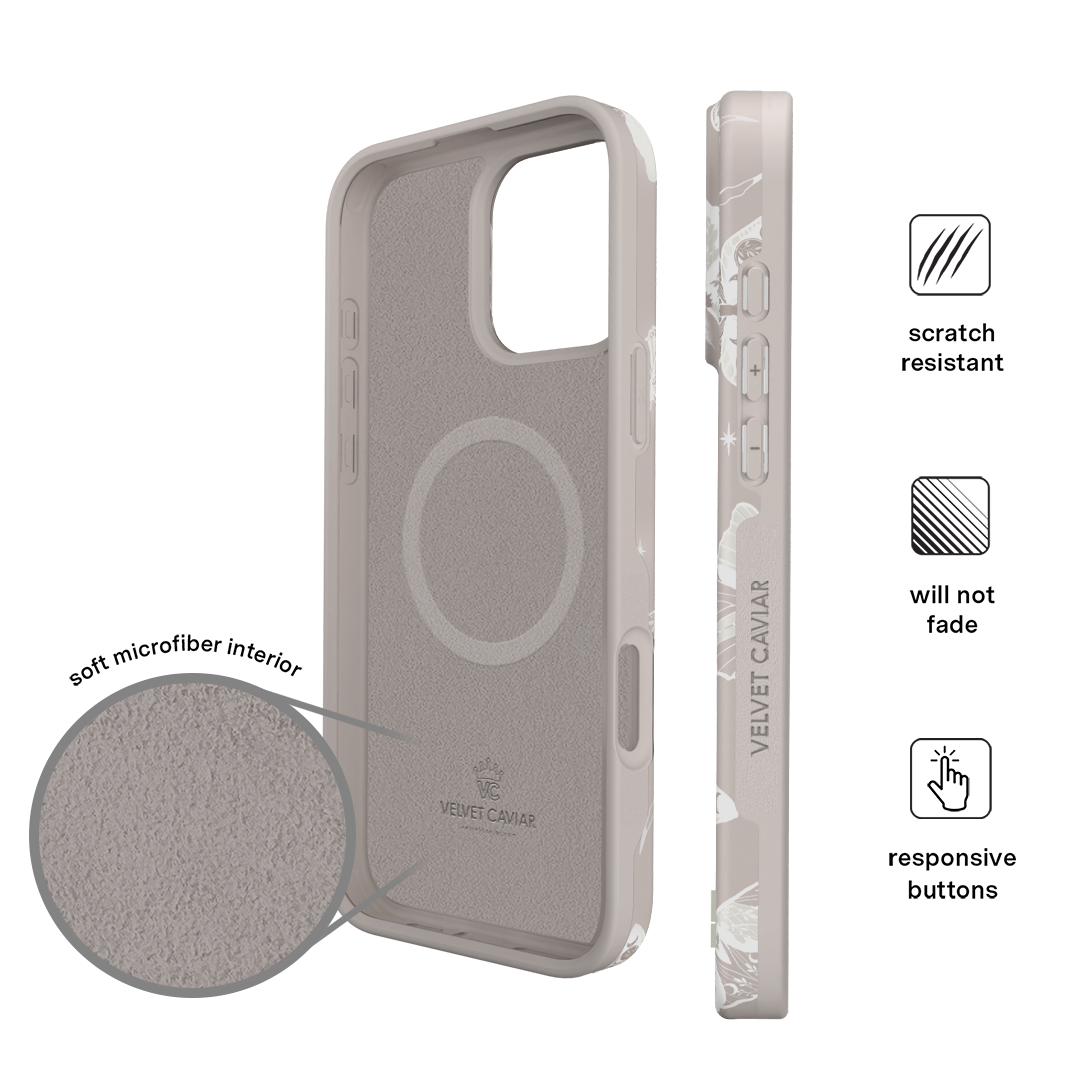 Moonlight Moths iPhone Case