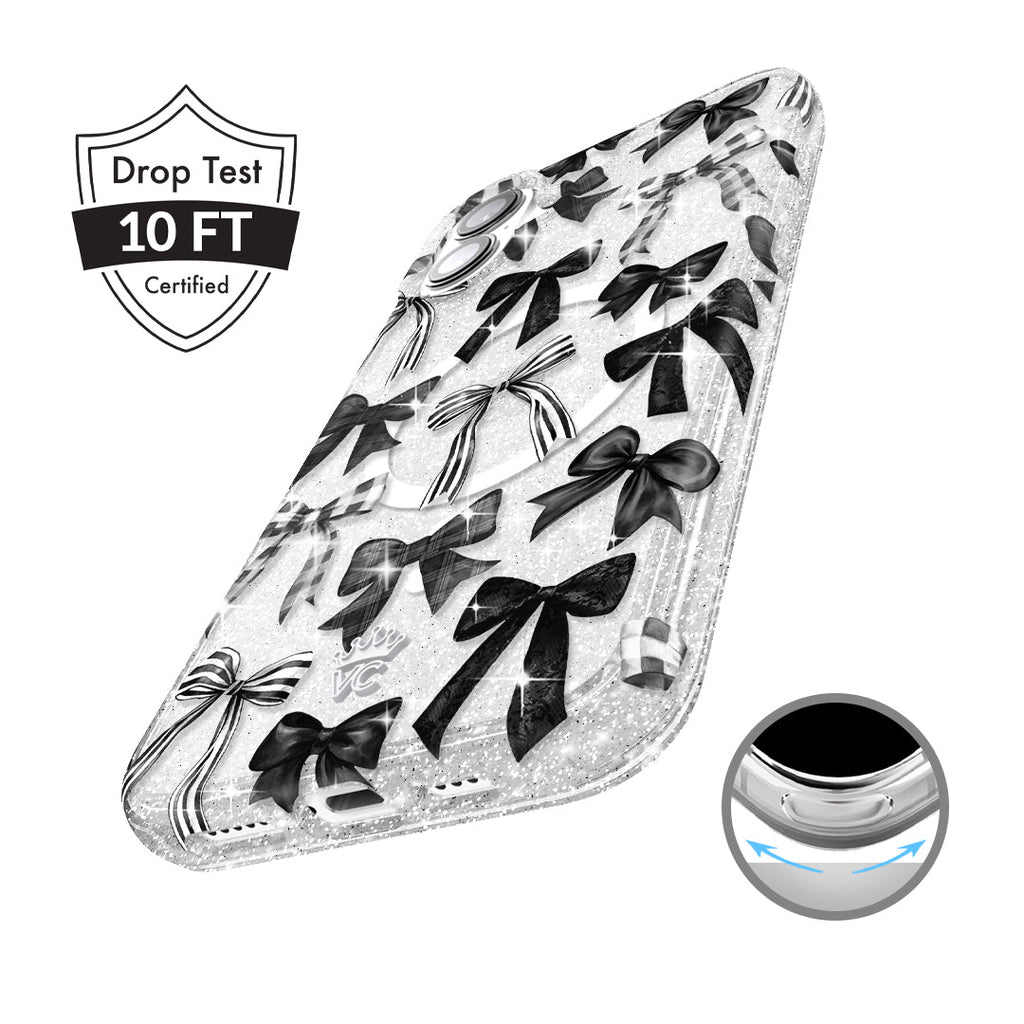 Gothic Bows iPhone Case