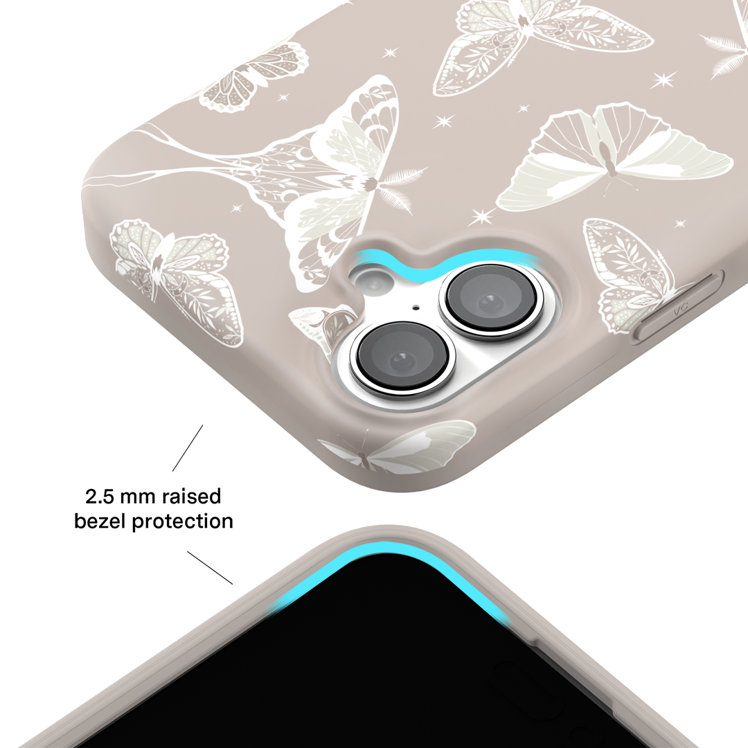 Moonlight Moths iPhone Case