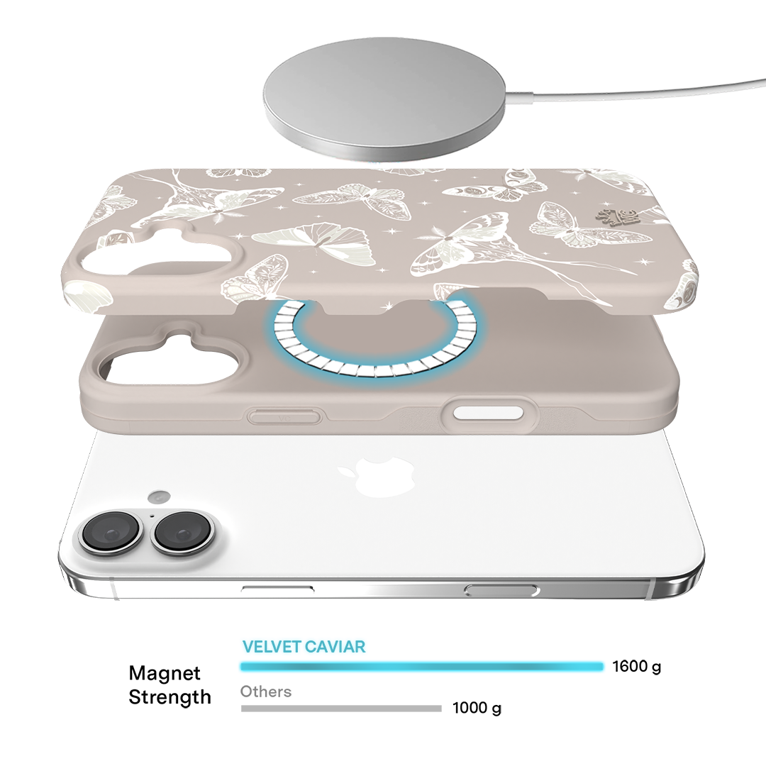 Moonlight Moths iPhone Case