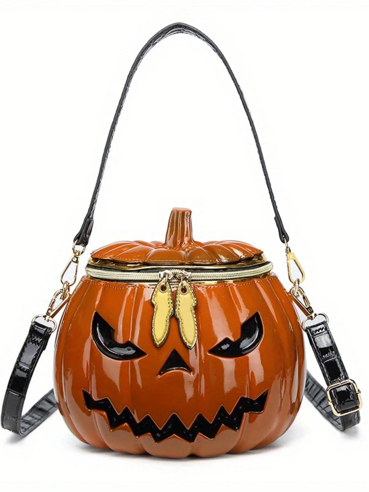 Womenâ€™s Wicked Pumpkin Crossbody Bag