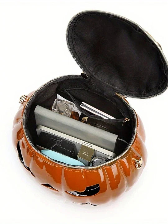 Womenâ€™s Wicked Pumpkin Crossbody Bag