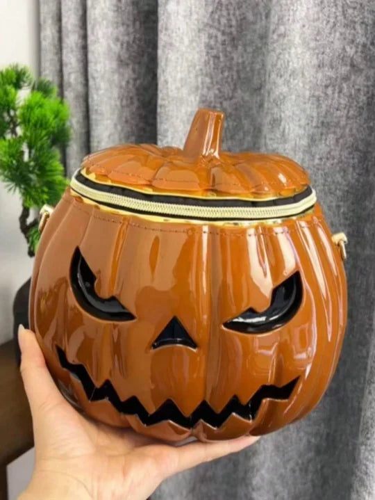 Womenâ€™s Wicked Pumpkin Crossbody Bag