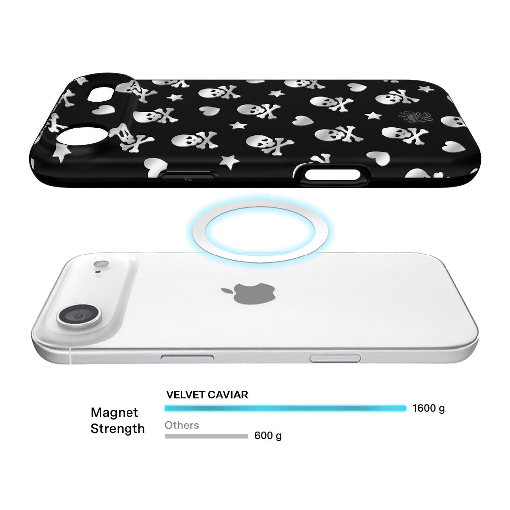 Chrome Skulls iPhone Case