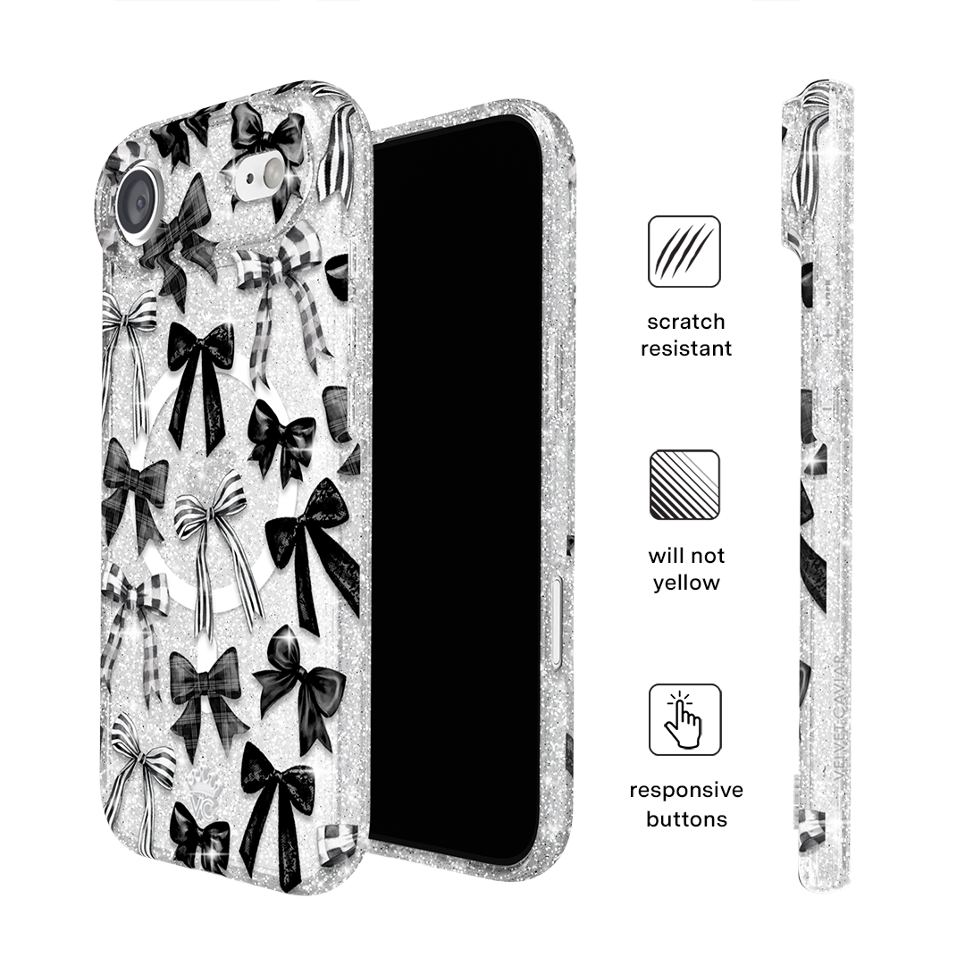 Gothic Bows iPhone Case