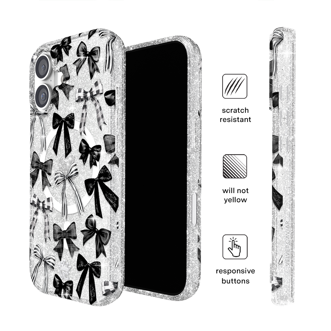 Gothic Bows iPhone Case