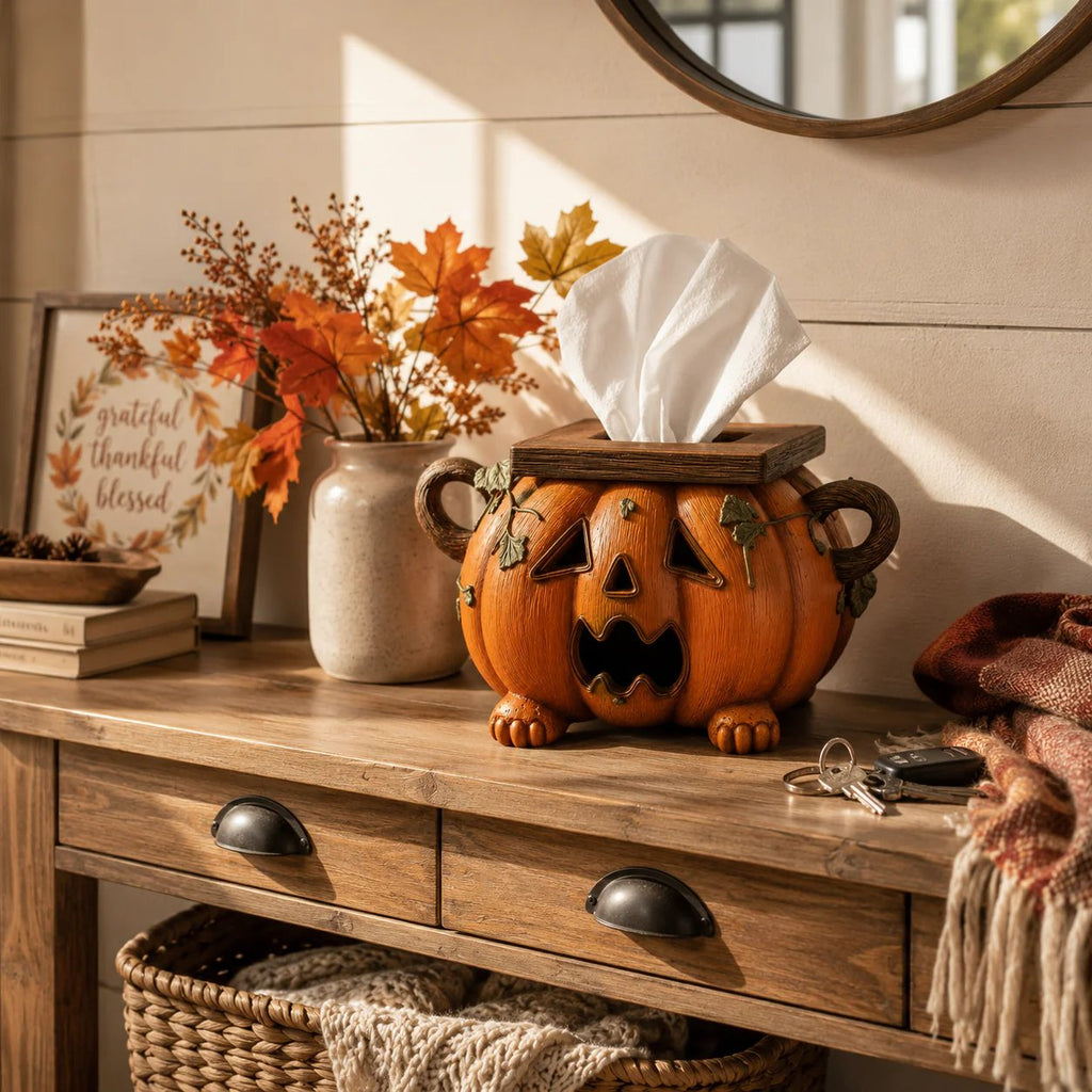 рџЋѓрџ§»Pumpkin Tissue Box Cover
