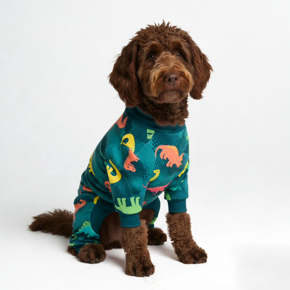 Dog Pajama - Dinosaurs