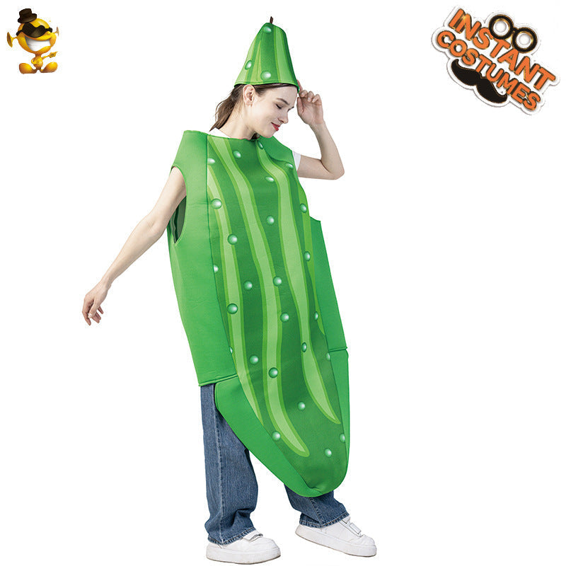 Adult Halloween Cucumber Costume For Couples And Families
