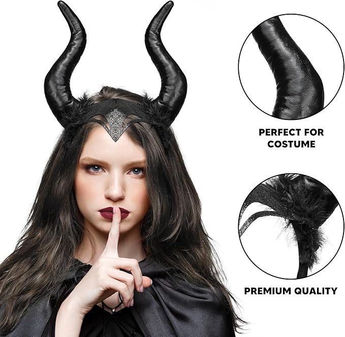 Halloween Devil Horns Headband