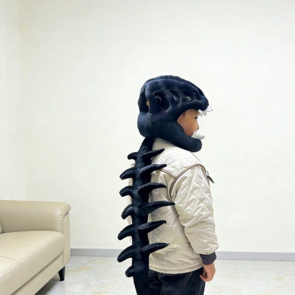 Dinosaur Plush Exoskeleton Costume | Kids & Adult Halloween Outfit-377