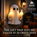 Halloween Ghost Middle Finger Glow Night Light
