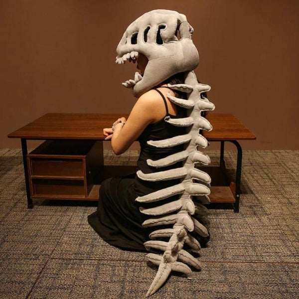 Dinosaur Plush Exoskeleton Costume | Kids & Adult Halloween Outfit-377