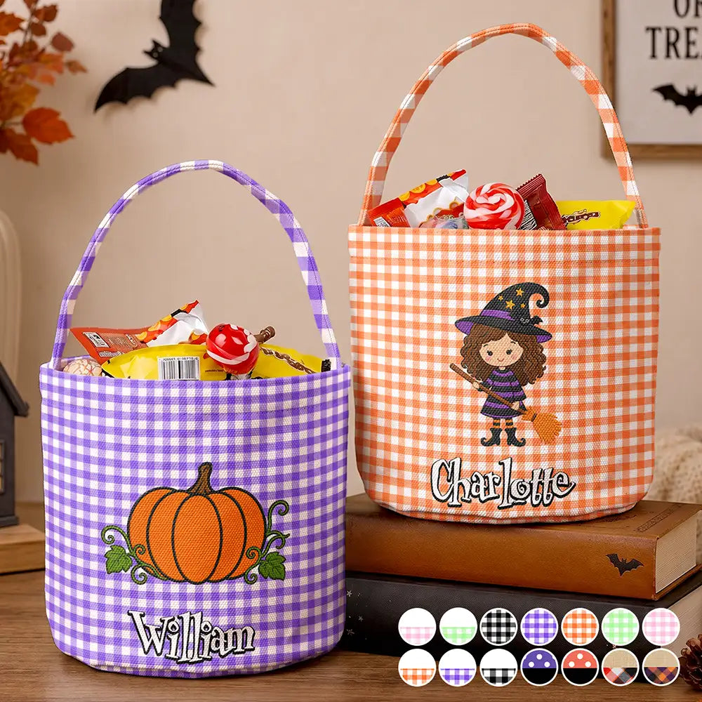 Halloween Boo Crew - Personalized Trick Or Treat Bag