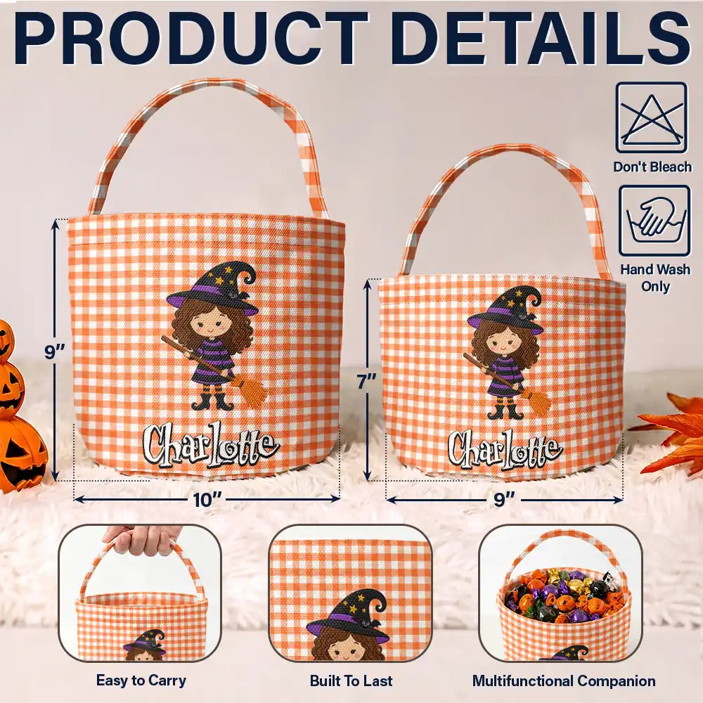 Halloween Boo Crew - Personalized Trick Or Treat Bag