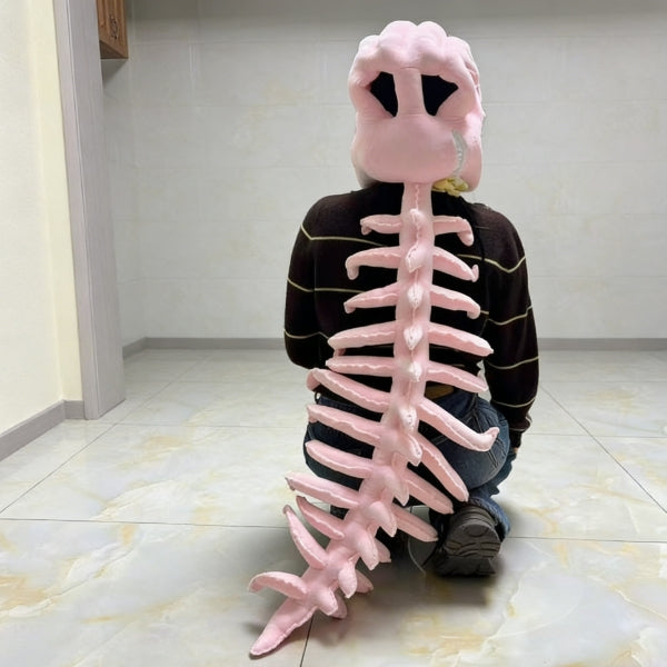 Dinosaur Plush Exoskeleton Costume | Kids & Adult Halloween Outfit-377