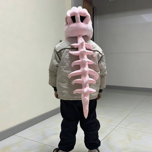 Dinosaur Plush Exoskeleton Costume | Kids & Adult Halloween Outfit-377