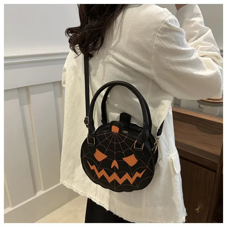 Jack'o'Lantern Halloween Pumpkin Bag