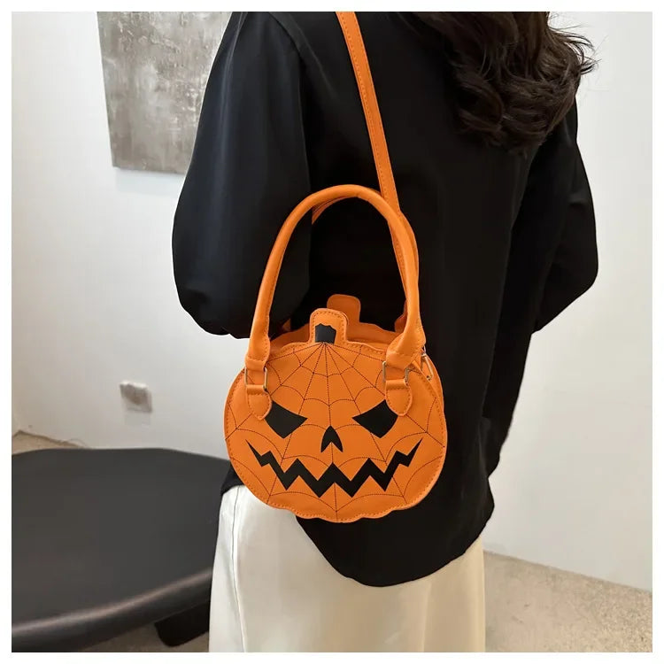 Jack'o'Lantern Halloween Pumpkin Bag