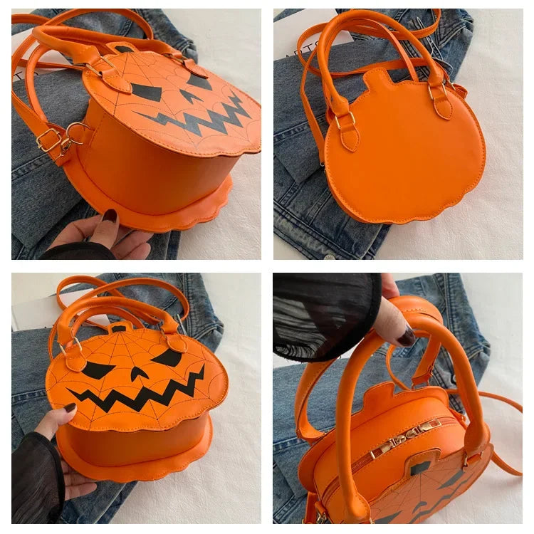 Jack'o'Lantern Halloween Pumpkin Bag