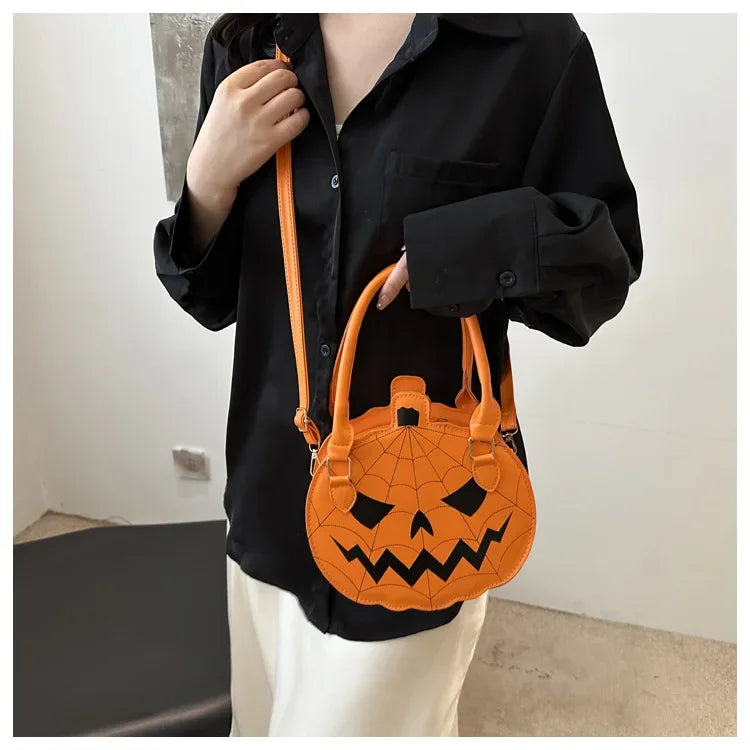Jack'o'Lantern Halloween Pumpkin Bag