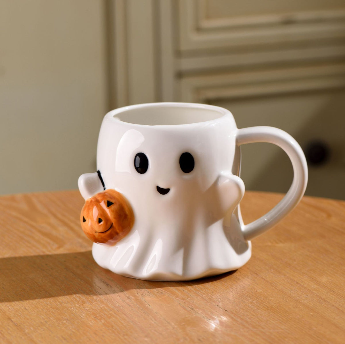 вњЁ вЂњHalloween Pumpkin Ghost Mug вЂ“ Cute Spooky Coffee & Tea Cup (600ml)вЂќ