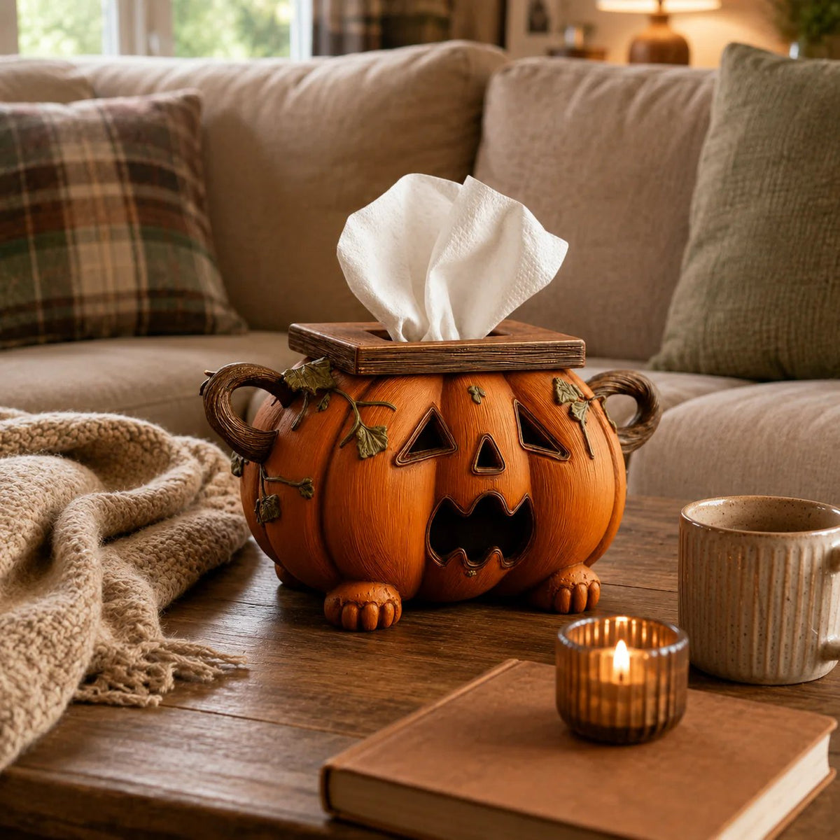 рџЋѓрџ§»Pumpkin Tissue Box Cover