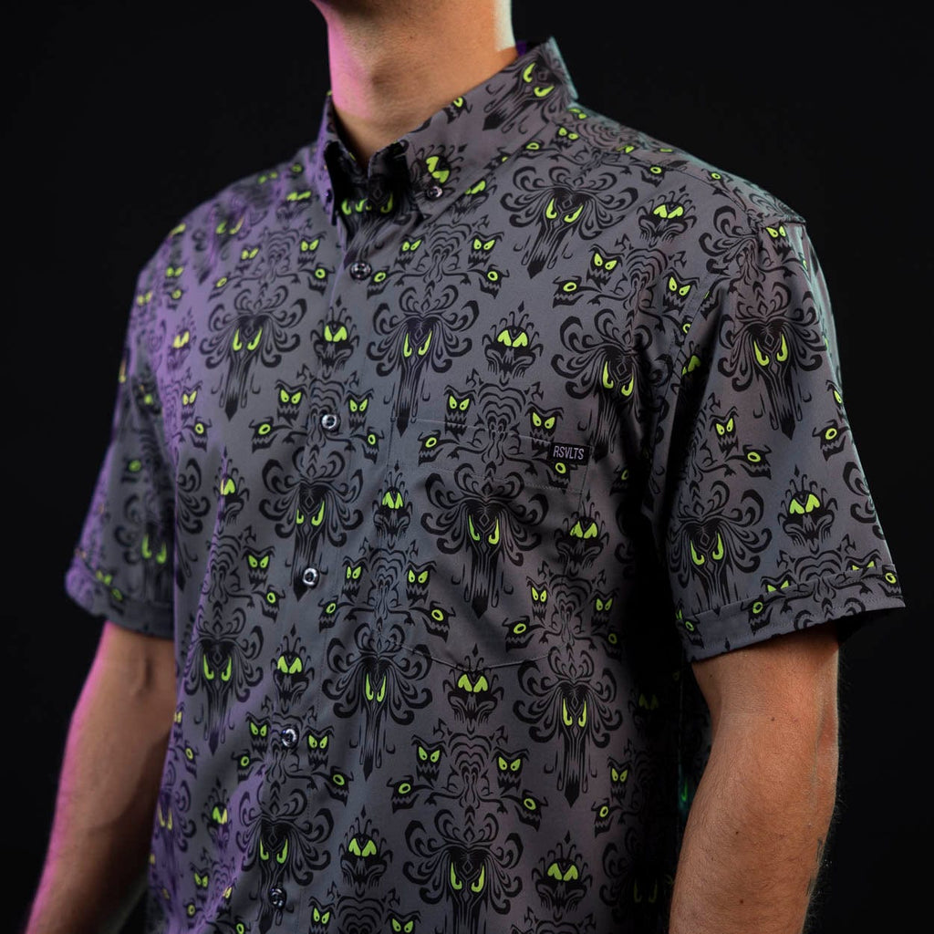 Disney’s Haunted Mansion “Wall Creeps” – KUNUFLEX Short Sleeve Shirt