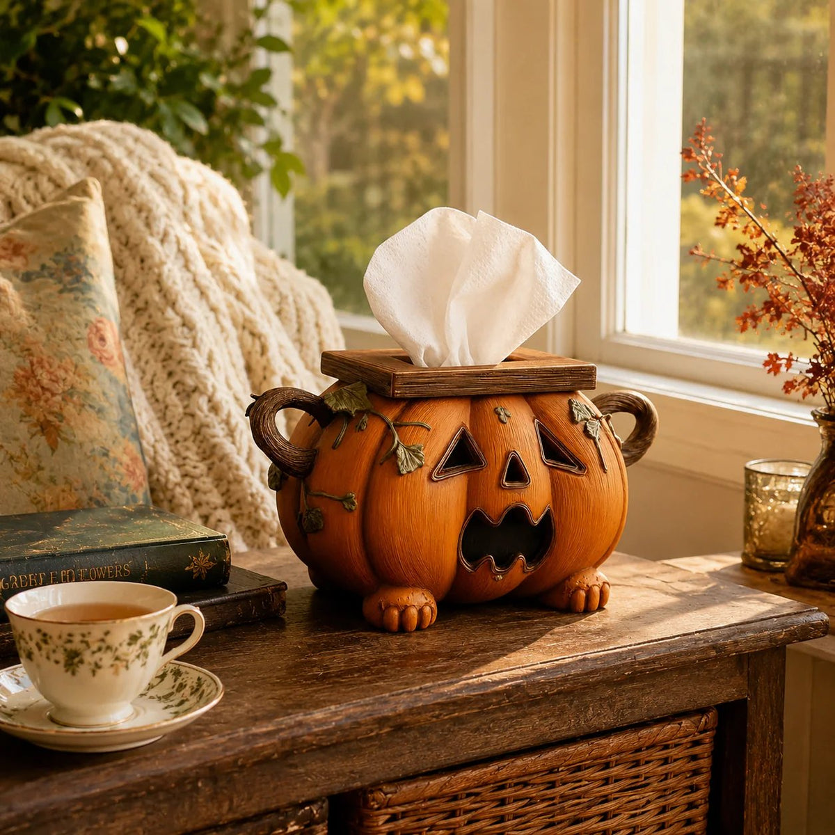 рџЋѓрџ§»Pumpkin Tissue Box Cover