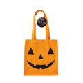 Jack-o-Lantern Canvas Trick or Treat Bag