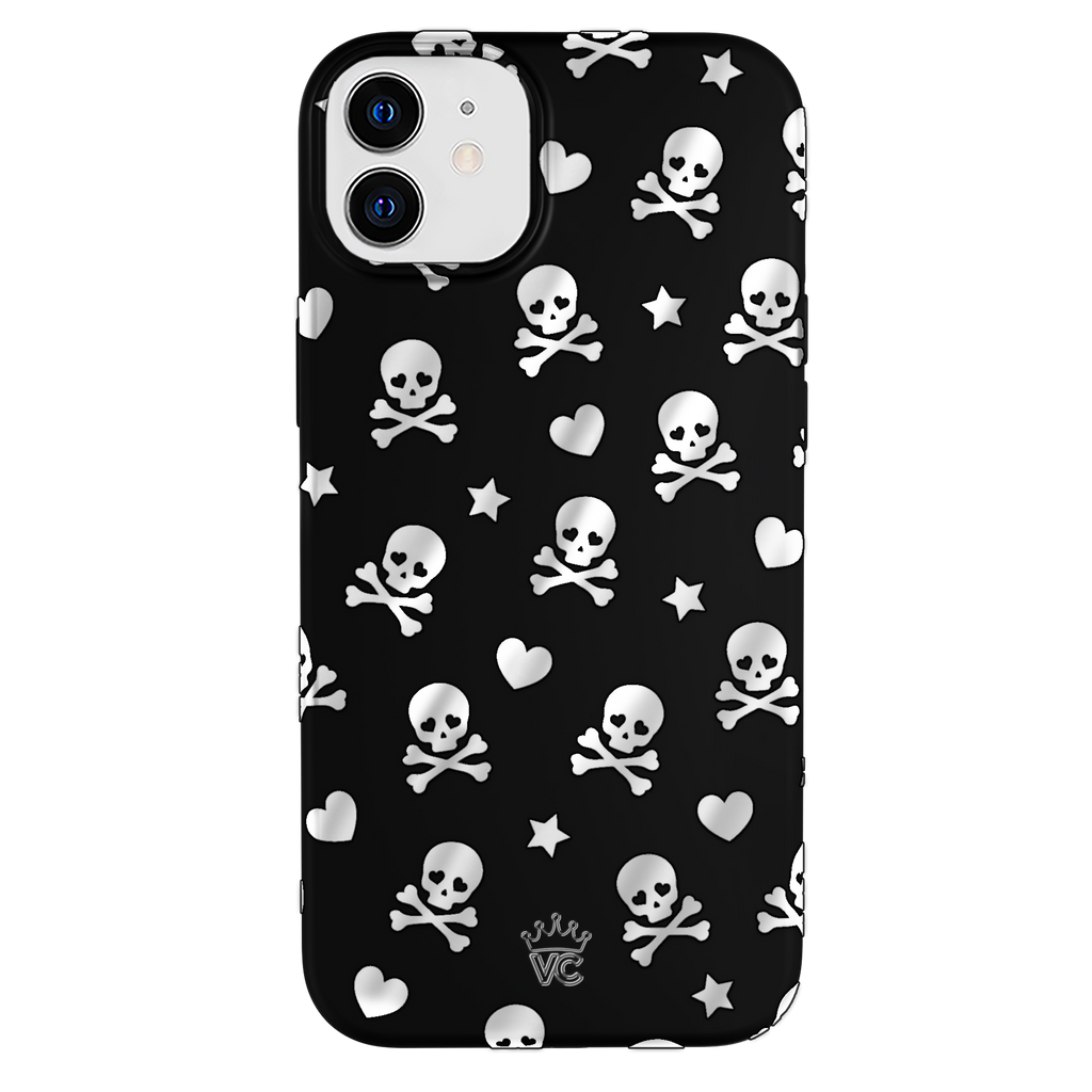 Chrome Skulls iPhone Case