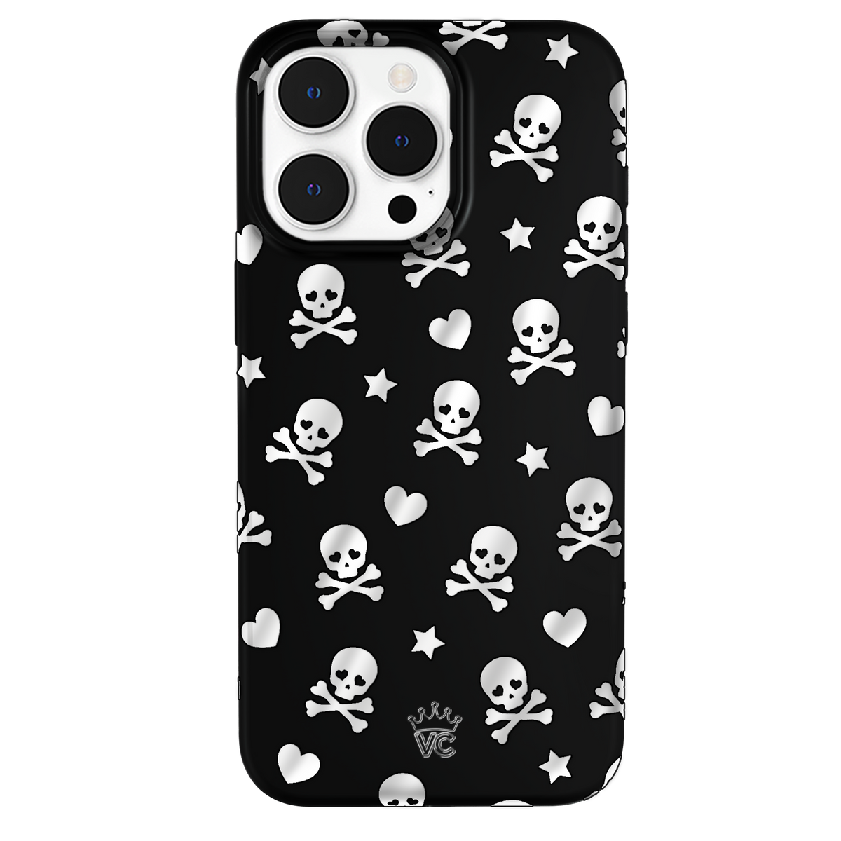 Chrome Skulls iPhone Case