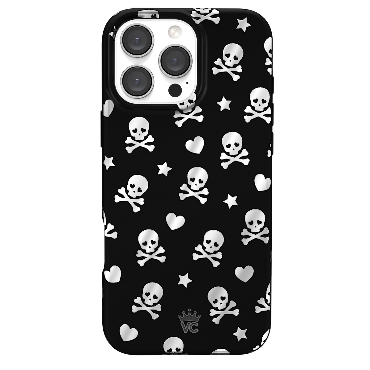 Chrome Skulls iPhone Case