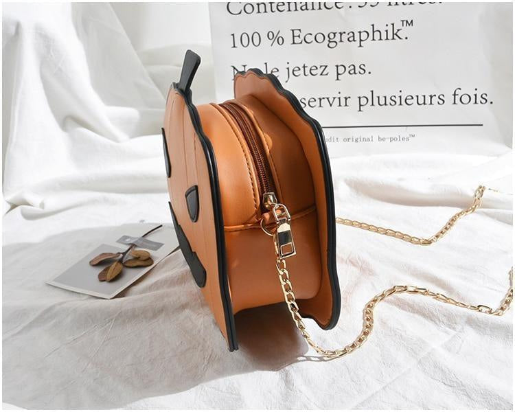 Jack-O-Lantern Pumpkin Crossbody Bag
