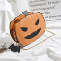 Jack-O-Lantern Pumpkin Crossbody Bag